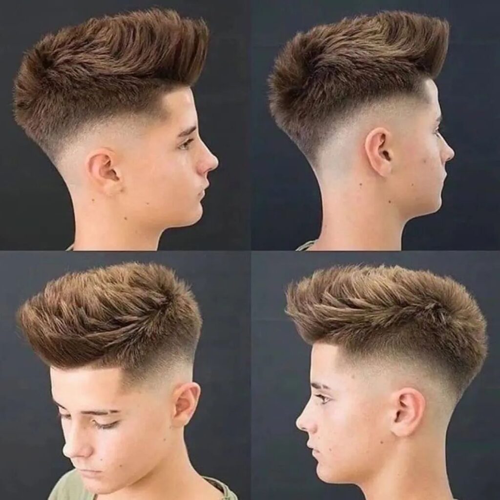 50+ Different Hairstyles for Boys in 2023 5 Teenage Boys' Hairstyles Collage