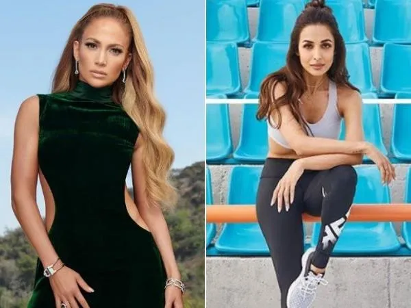 Malaika Arora and Jennifer Lopez Malaika Arora and Jennifer Lopez