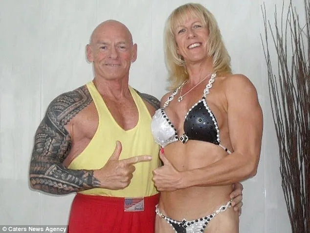 Bodybuilding couple reveal their secret fitness regime 1 Bodybuilding couple reveal their secret fitness regime