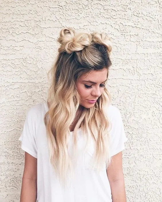 Space Buns - Ladies Hairstyle 2019 Space Buns - Ladies Hairstyle 2019
