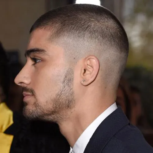 Buzz Cut with High Skin Fade Buzz Cut with High Skin Fade-Popular Haircut For Men in 2021