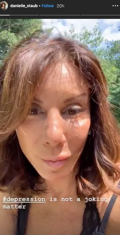 Danielle Staub opened up about her depression issues 1 Danielle Staub opened up about her depression issues
