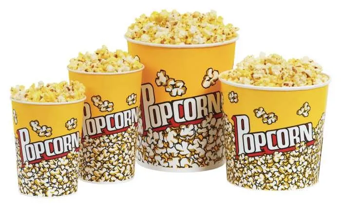 Snacks list Tasty and Healthy at the same time 1 popcorn buckets