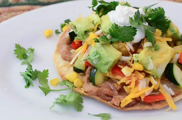 Have Diabetes? Easy, Healthy and Delicious Recipes for You 5 Simple Veggie Tostadas