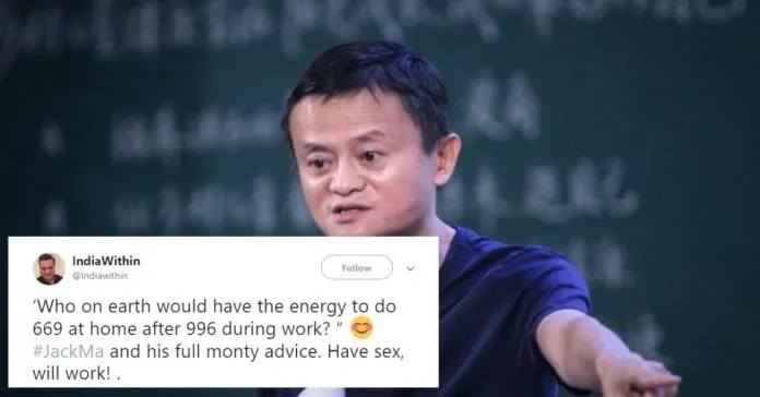 “Sex for 6 days, 6 times a week” 1 “Sex for 6 days, 6 times a week”