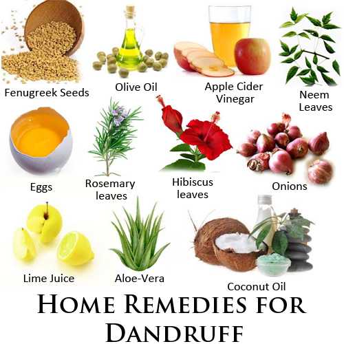 Natural ways to treat dandruff