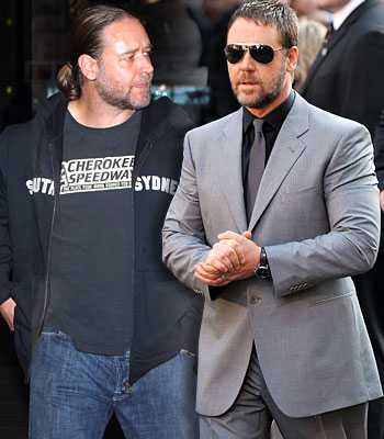 Russell Crowe Fat to Fit