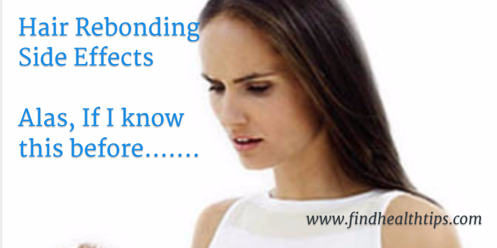 What are the Side Effects of Hair Rebonding?
