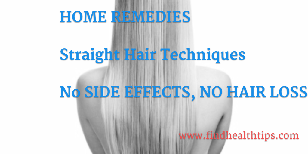 How to get Straight Hair Naturally
