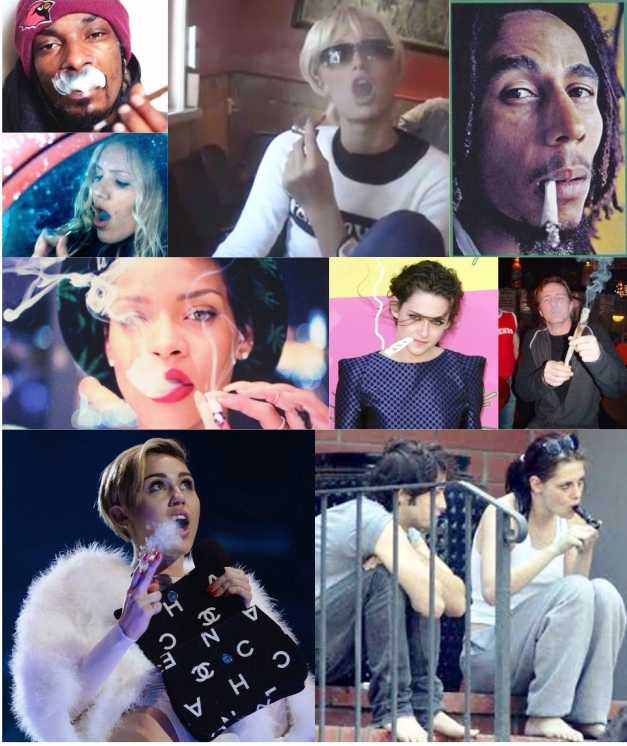 Smoking Weed Celebrities
