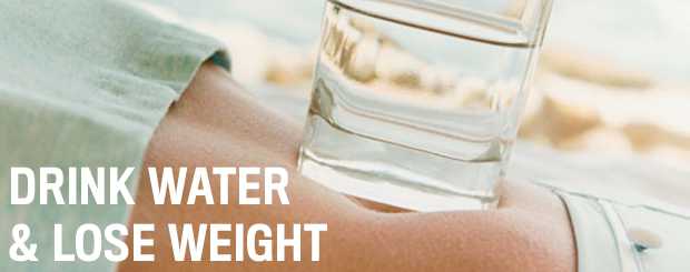 lose weight with water