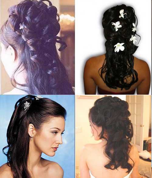 Hair Styles for Indian Brides with Long Hair  Be Beautiful India