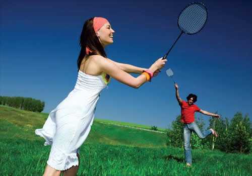 play badminton weight loss