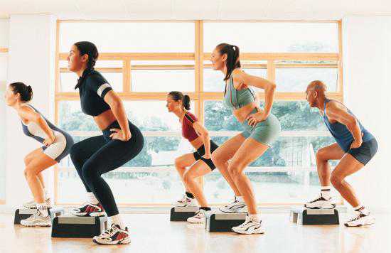 step aerobics lose weight