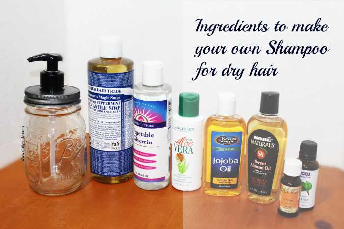 Natural Homemade Shampoo