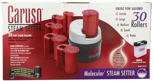 Caruso C97953 30 Molecular Steam Hairsetter 