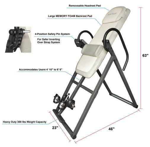 Innova Fitness ITX9600 Inversion table