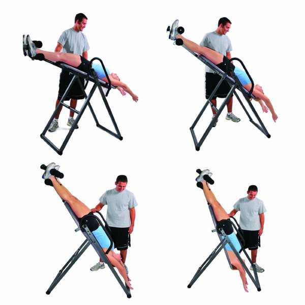 Innova Fitness ITX9600 Heavy Duty Deluxe Inversion Therapy Table