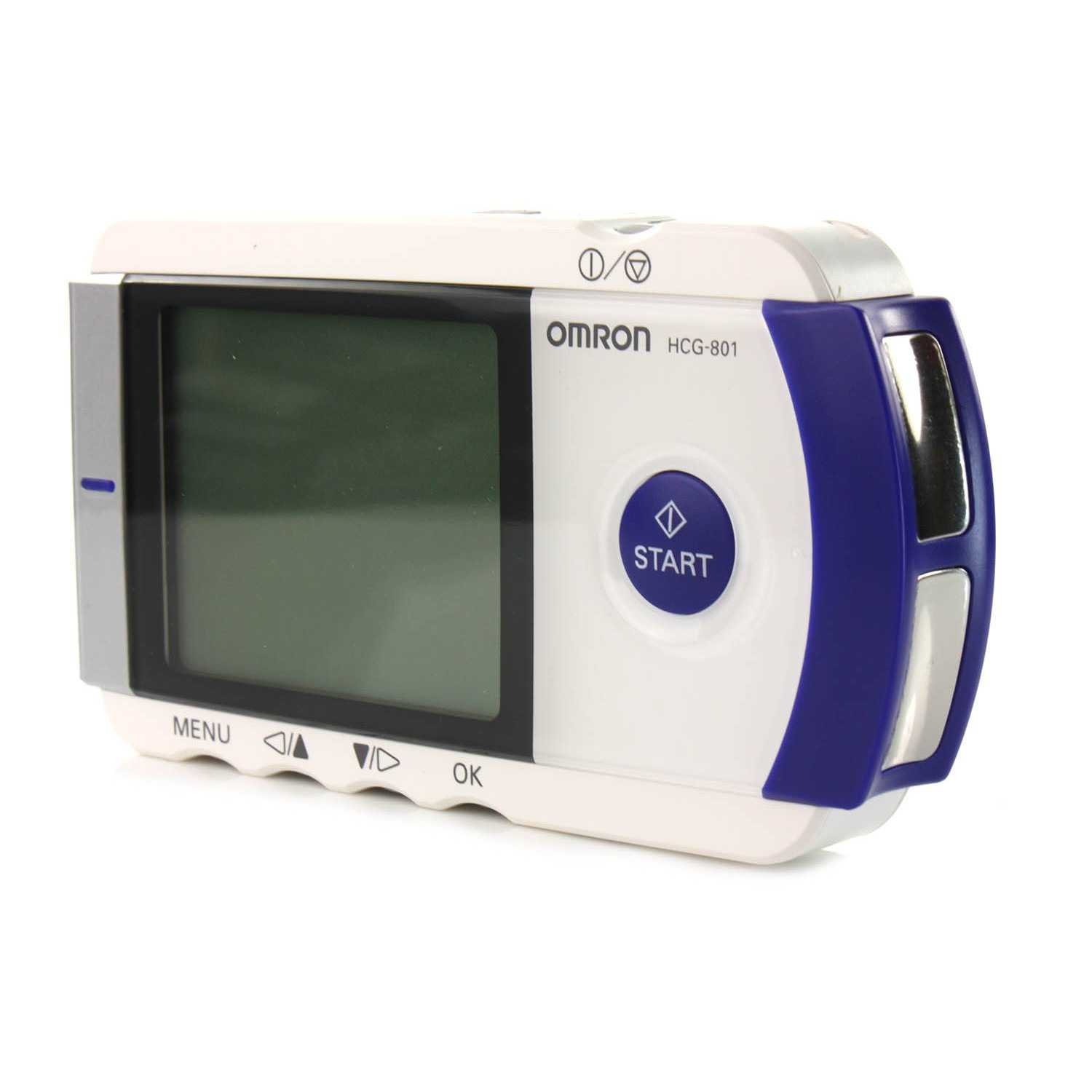 Omron HCG-801 Heartscan Portable ECG Heart Monitor