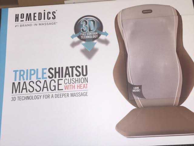 HoMedics Triple Shiatsu Massage Cushion
