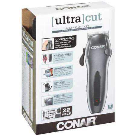 Conair 22 Piece Cord/Cordless Rechargeable Haircut Kit 