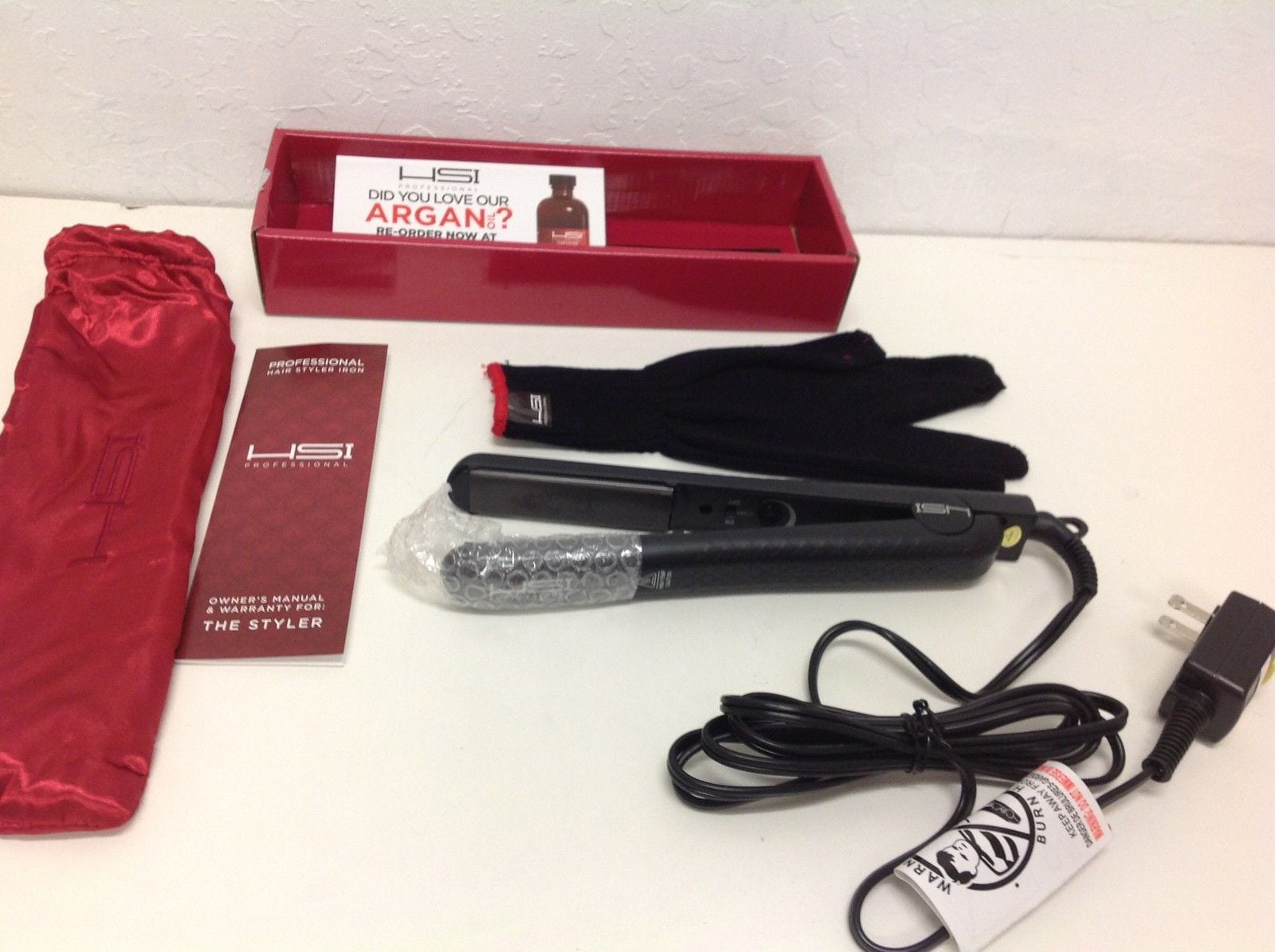 HSI Professional Ceramic Tourmaline Ionic Flat Iron