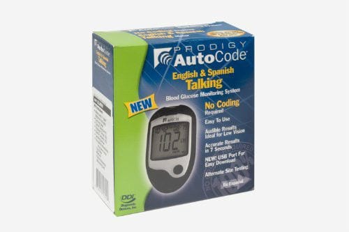 Prodigy AutoCode Talking Blood Glucose Monitoring Meter kit