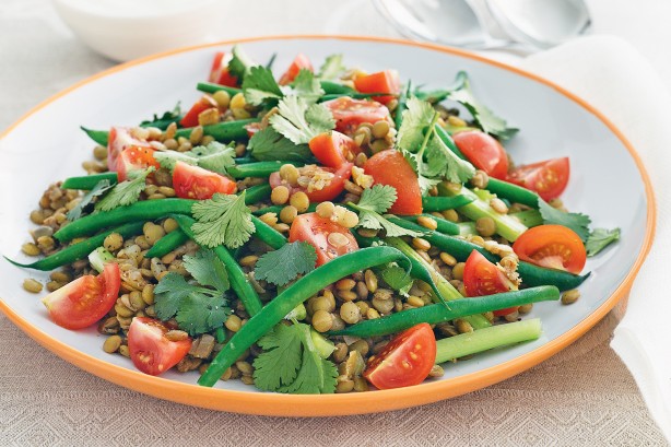 Have Diabetes? Easy, Healthy and Delicious Recipes for You 4 lentil green bean salad