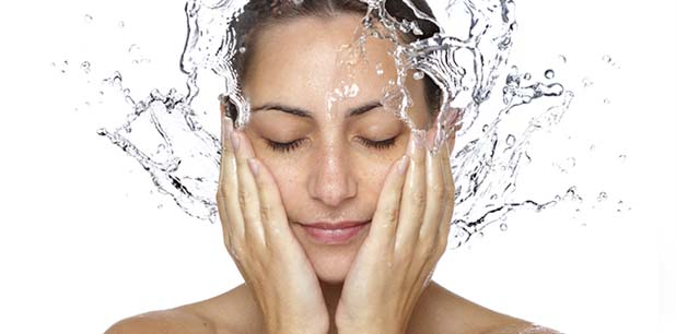 skin care with water