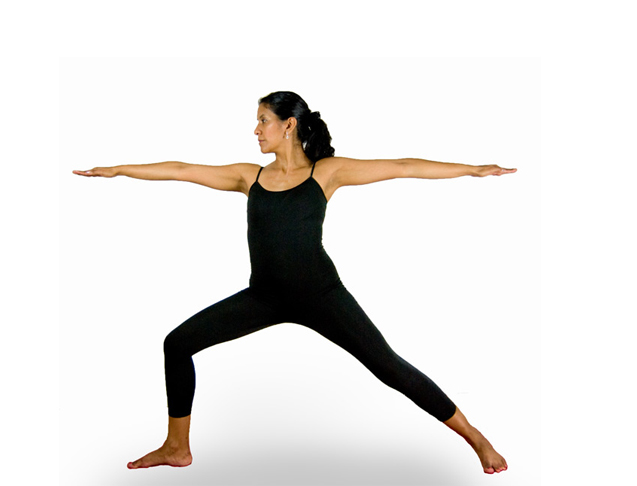 warrior pose