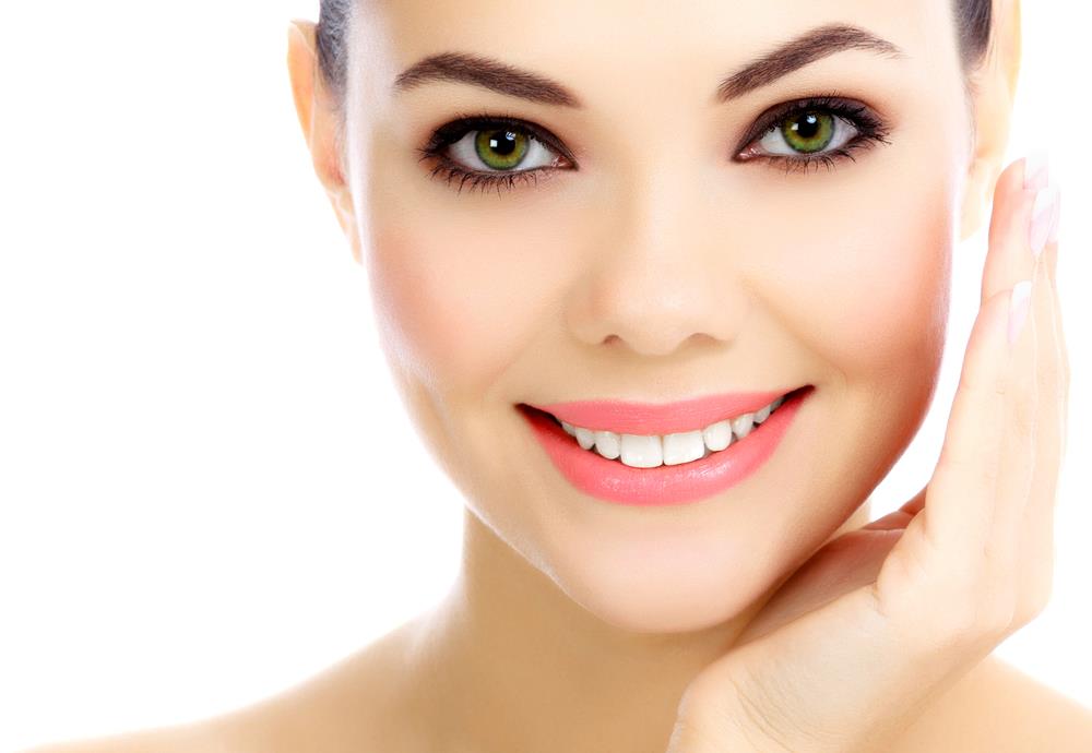 glowing skin