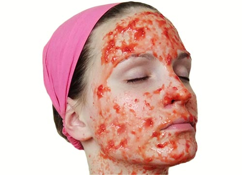tomato face mask