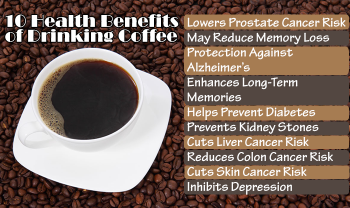 benefits of drinking coffee