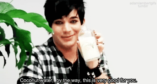 coconut water gif