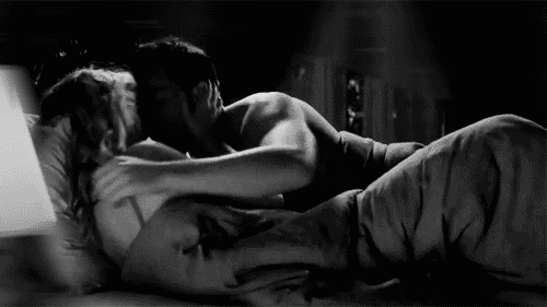 bedroom romance gif