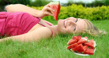 watermelon for skin