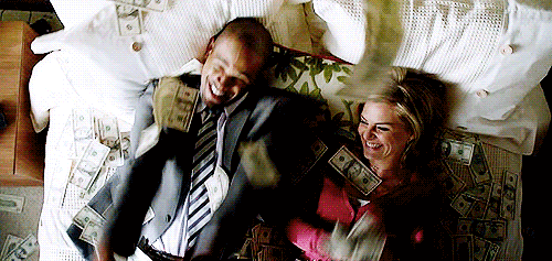 woman money