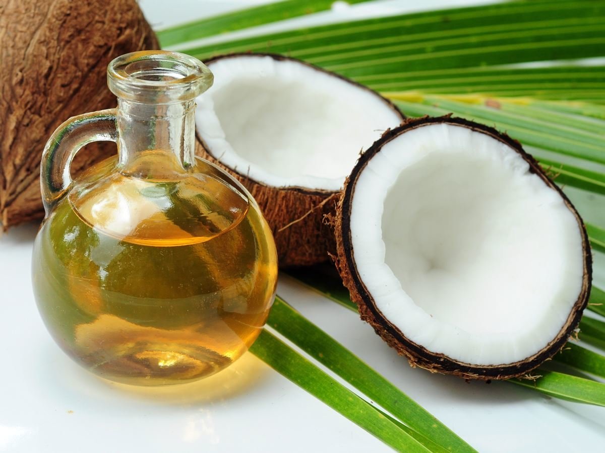 coconut oil - remove eye makeup