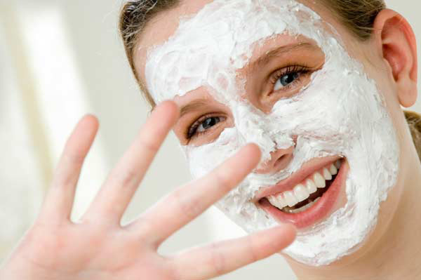 milk face pack