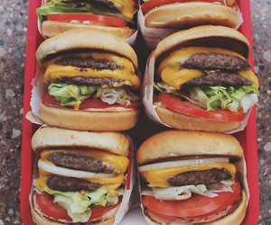 Birçok hamburger bir treyde servis edilir - komik fitness memleri
