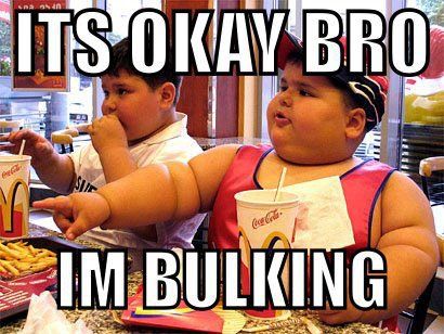 A boy in cult sleeves shirt and cap eating fries and cold drink - funny fitness memes