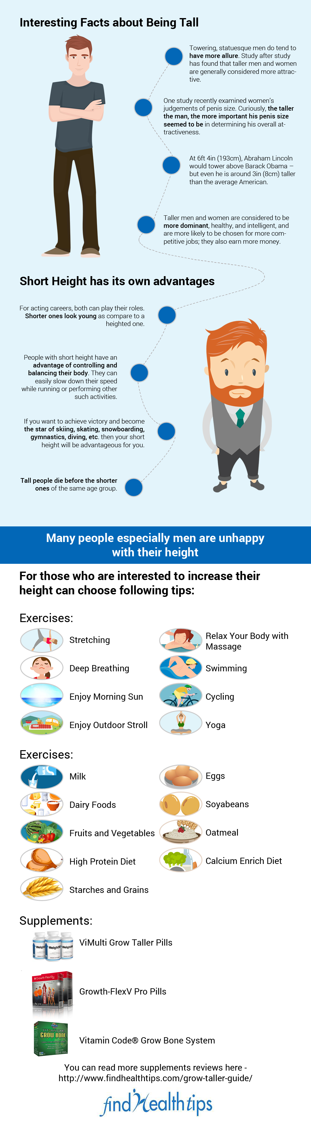 The Guaranteed Ways To Get Taller In 1 Week [Infographic]