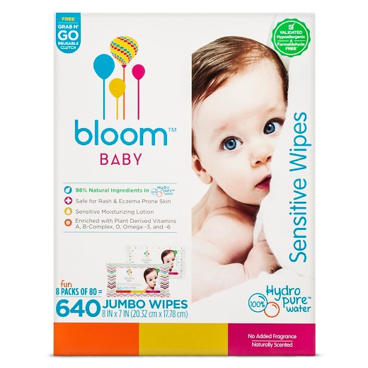 Bloom Baby Sensitive Skin Baby Wipes