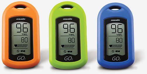 Nonin Medical GO2 Fingertip Pulse Oximeter