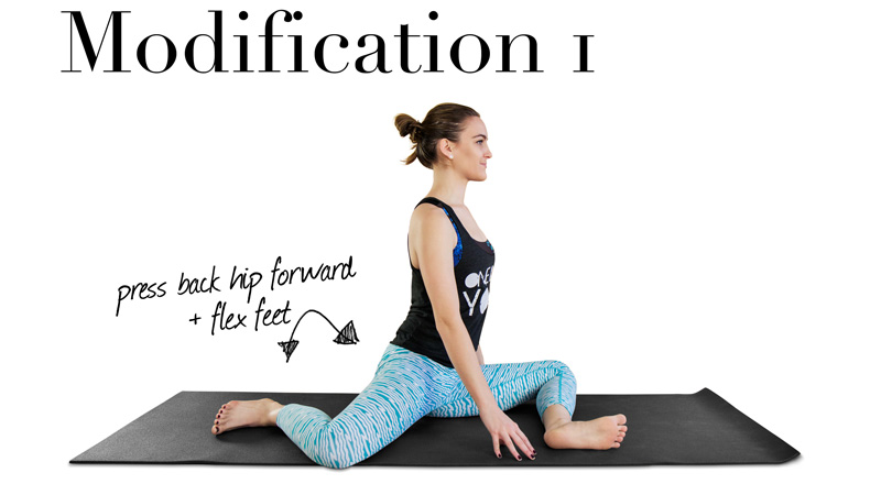 Pigeon Pose Step 1