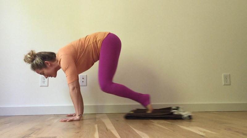 Step 2 Core Prep for Crow Pose