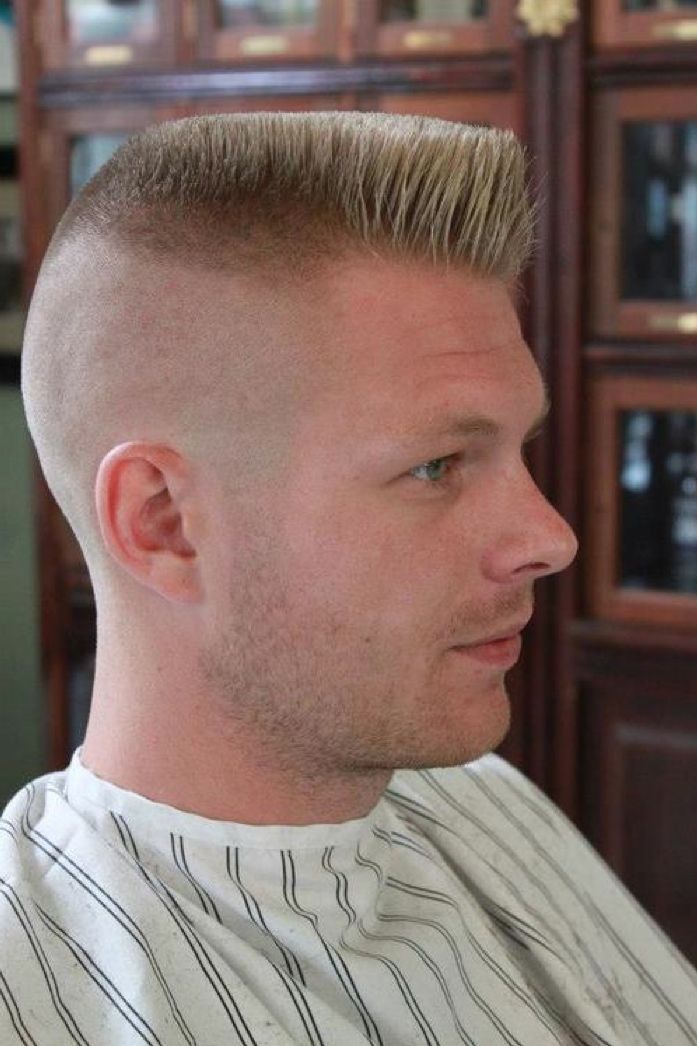 Flat Crew Cut Hairstyle for Men 2018