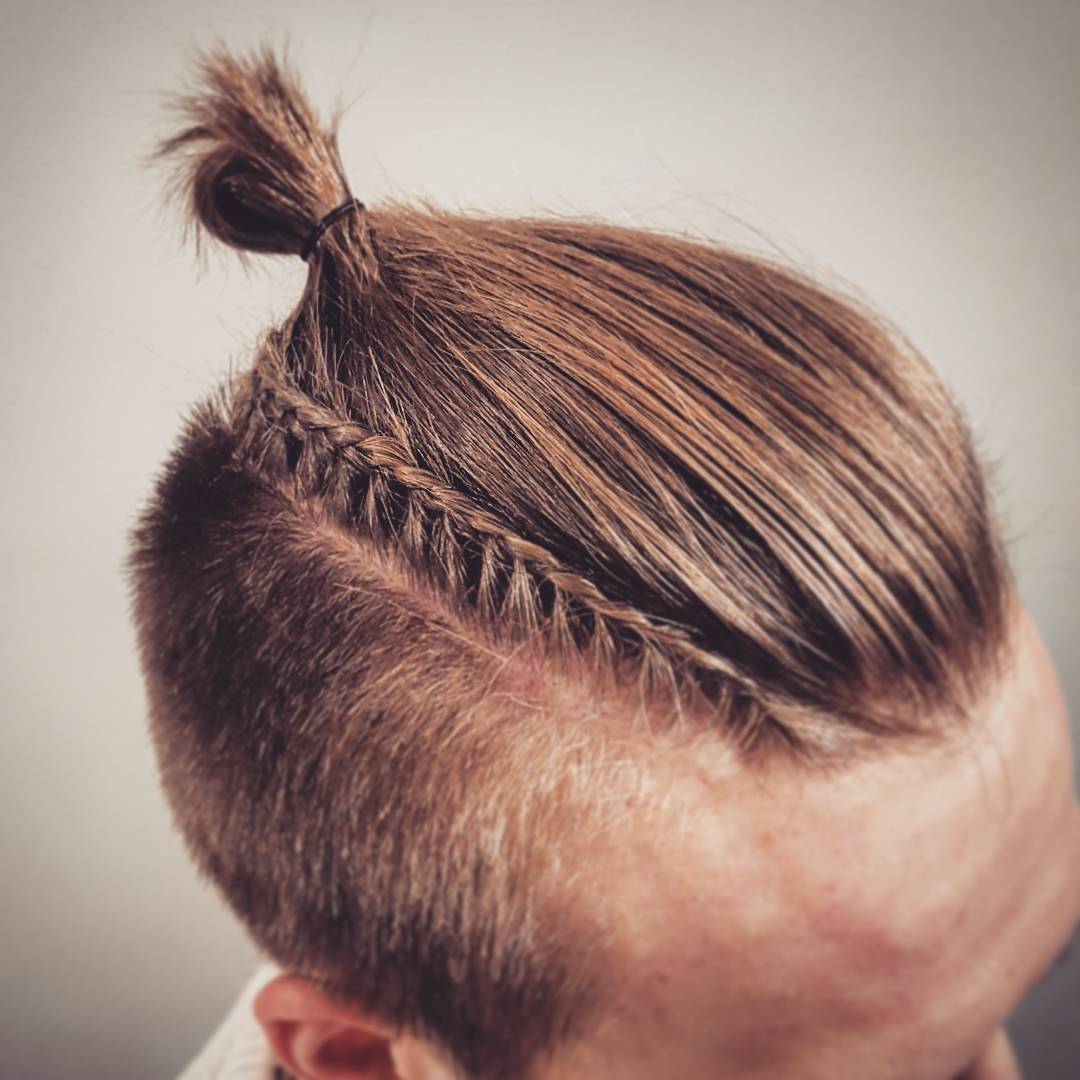 Layered Braids Hairstyle for Men 2018