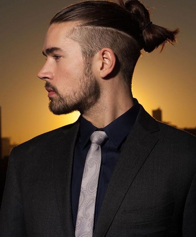 Long Undercut Hairstyle for Men 2018