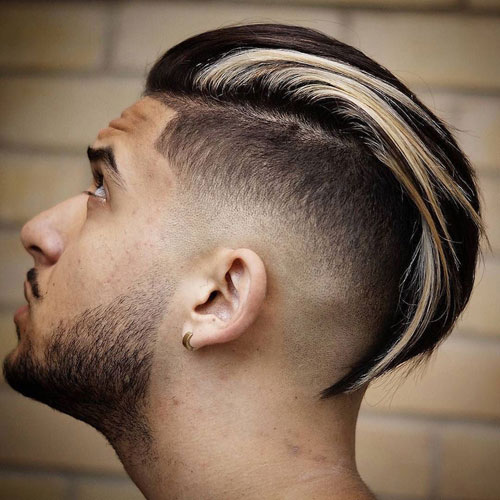 Slick Back Fade on Long Hair - latest hairstyles for boys 2021
